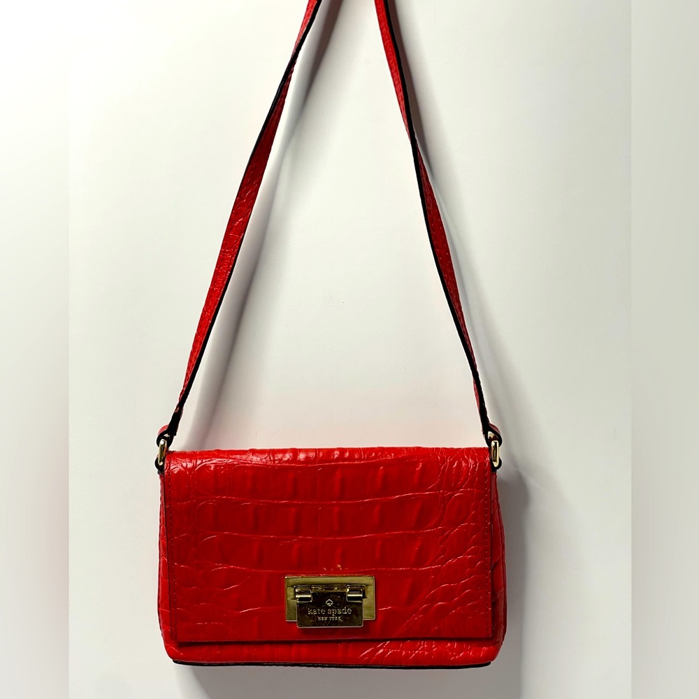 KATE SPADE leather crossbody purse